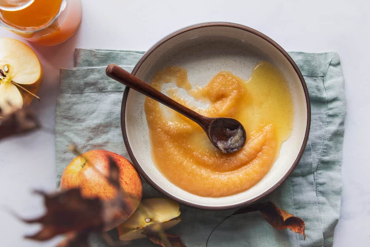 Apple cider vinegar mask with oatmeal