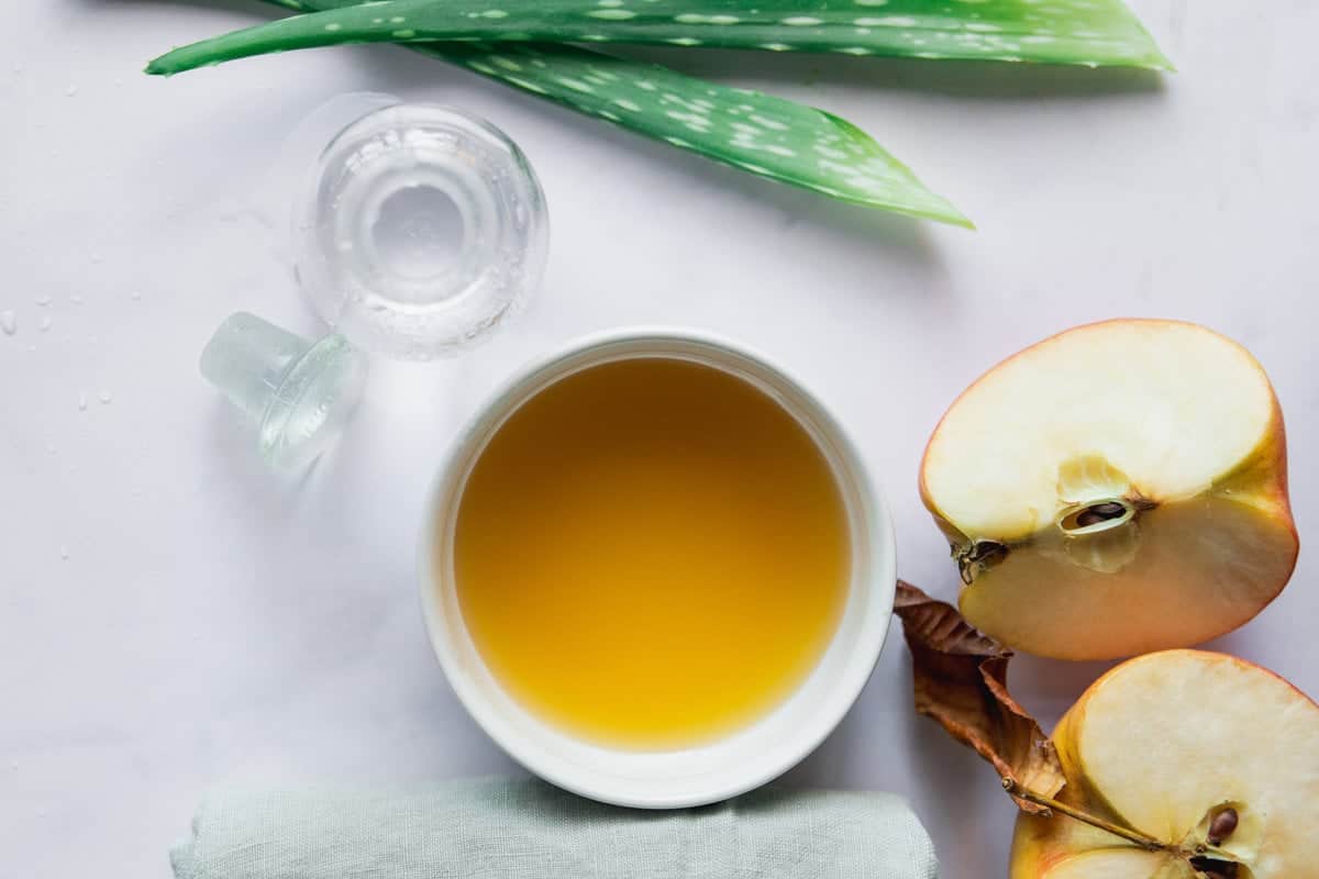 apple cider vinegar face mask