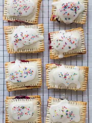 Homemade Blueberry Pop Tarts
