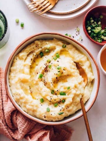 Bone Broth Mashed Potatoes