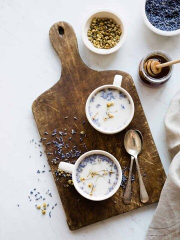 Chamomile Lavender Latte