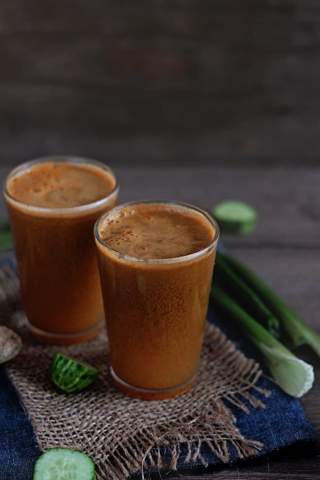 Carrot Blast Juice | 7 Fresh, Healthy Juice Recipes for Fall | 