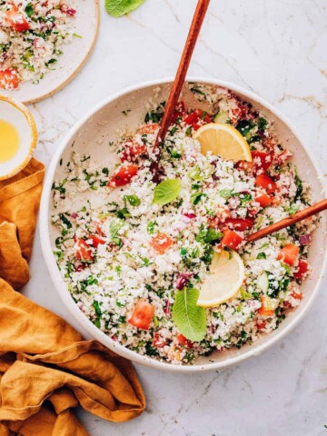 Cauliflower Rice Salad