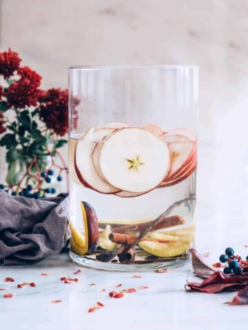 Apple Cinnamon Infused Water