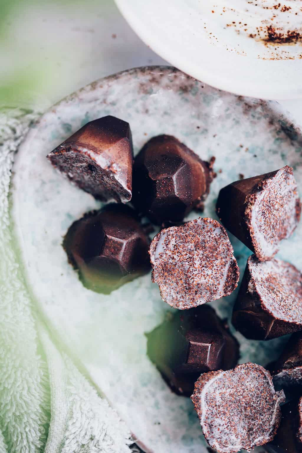 Coconut Coffee Scrub Cubes - Homemade Glow