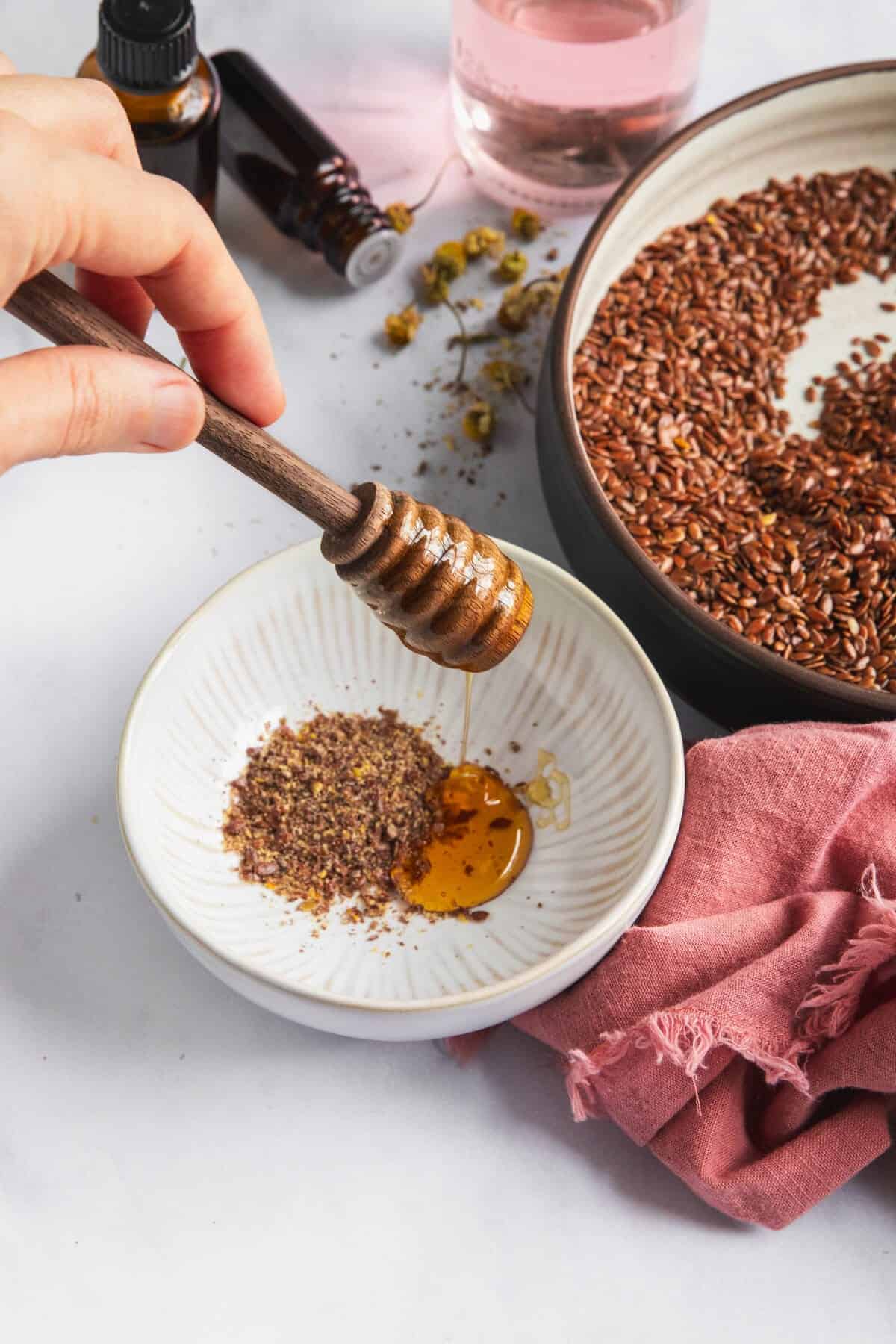 How to make flaxseed eye gel