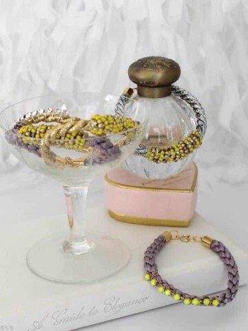 DIY Cord Bead Bracelets