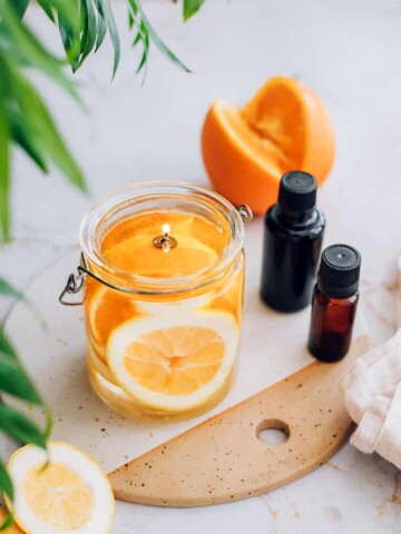 How to make easy mason jar candles