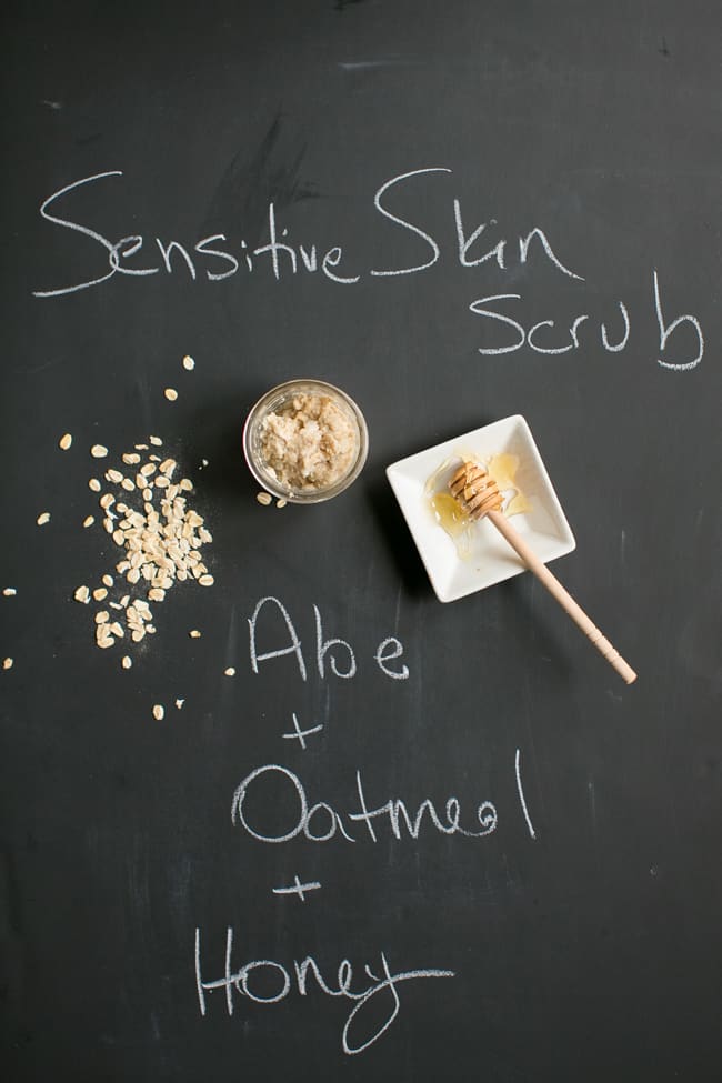 Sensitive Skin Face Scrub