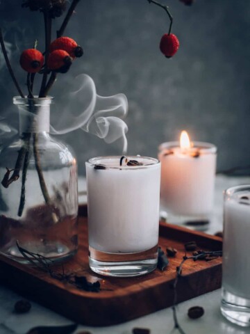 Homemade Coffee Candle