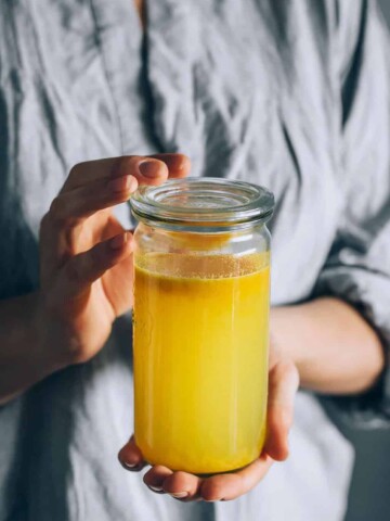 Ginger Turmeric Water Kefir Recipe