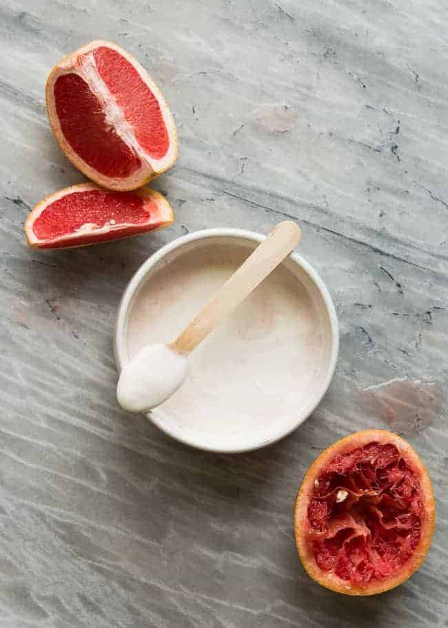 Grapefruit Yogurt Face Mask | 