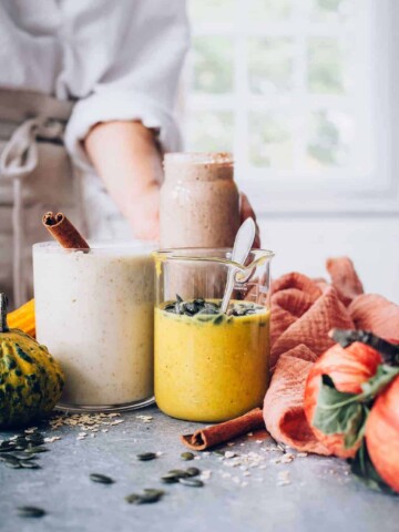 Pumpkin Smoothie + more fall smoothies