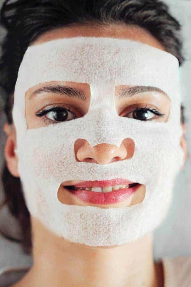 How to do a sheet mask