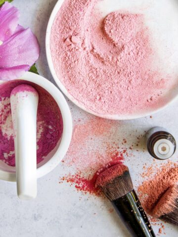 Clean Homemade Blush