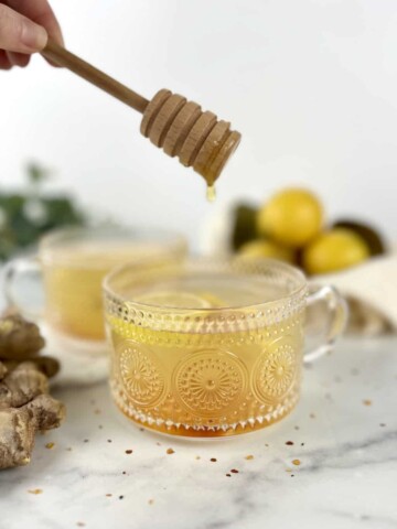 how to make Lemon Ginger Tea