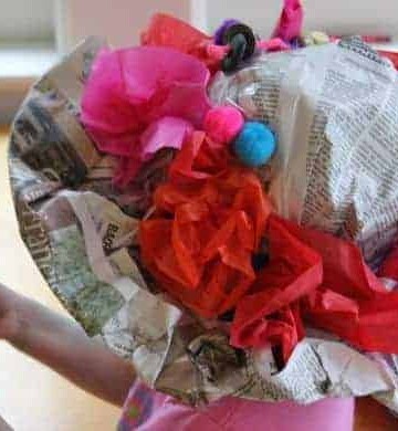 DIY Newspaper Derby Hat | 