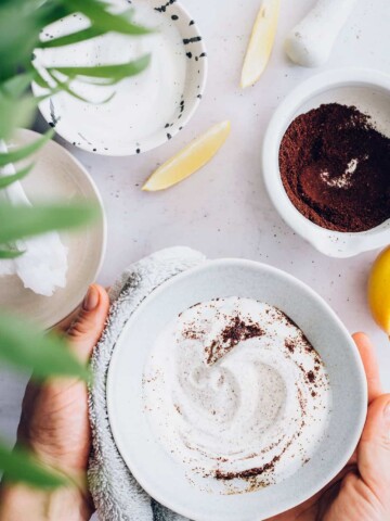 Coffee Yogurt Face Mask