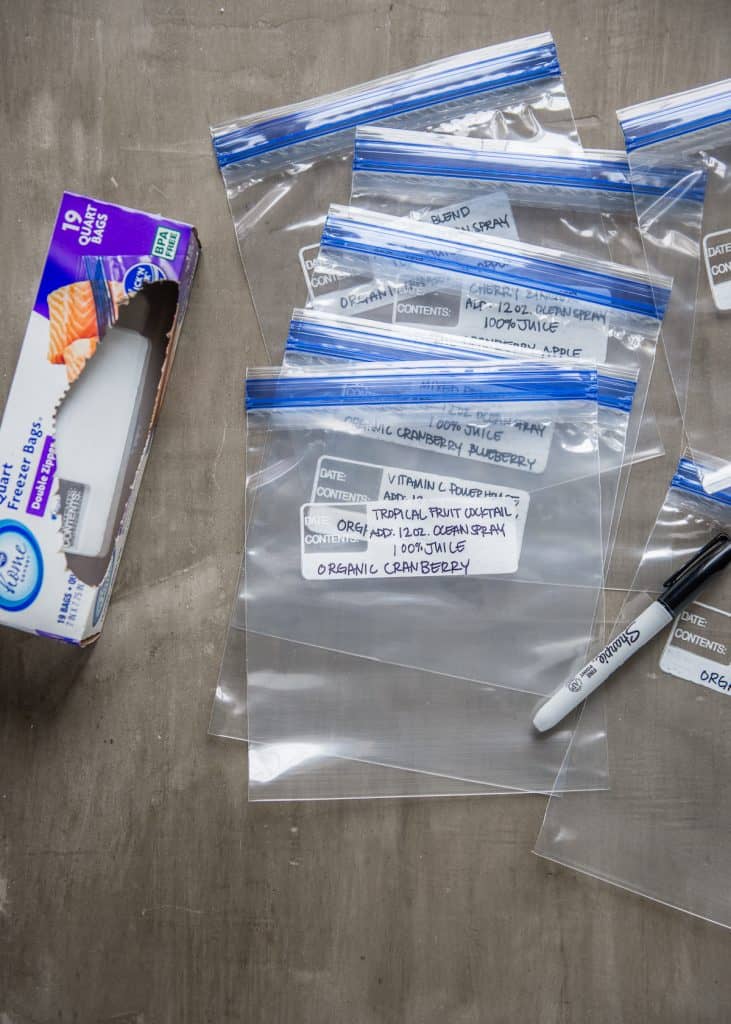 Always Label Bags - Expert Tips for Make-Ahead Smoothie Packs