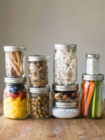 21 Healthy Mason Jar Snacks | 