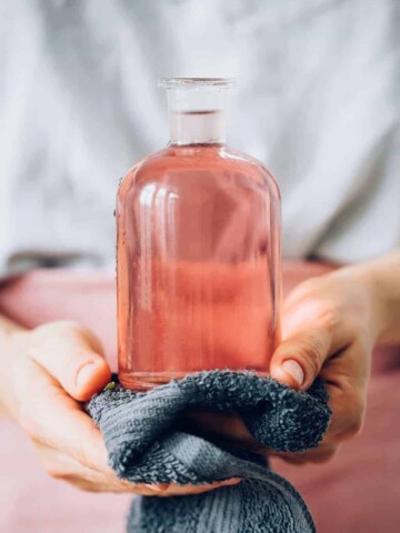 Rose water toner