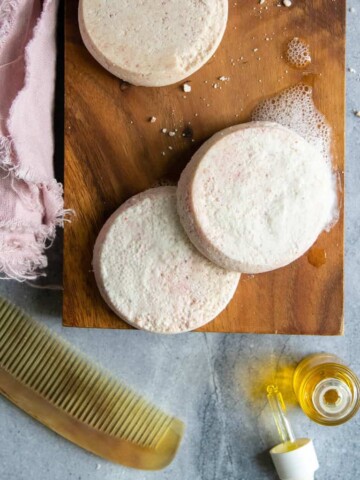 DIY Shampoo Bar with Salt