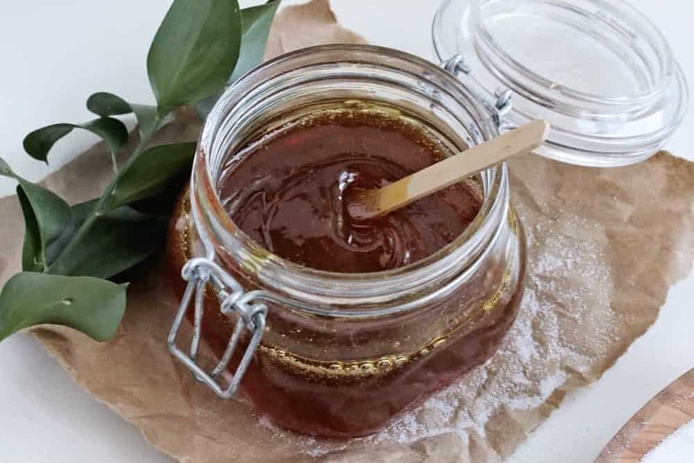 How to make homemade sugar wax