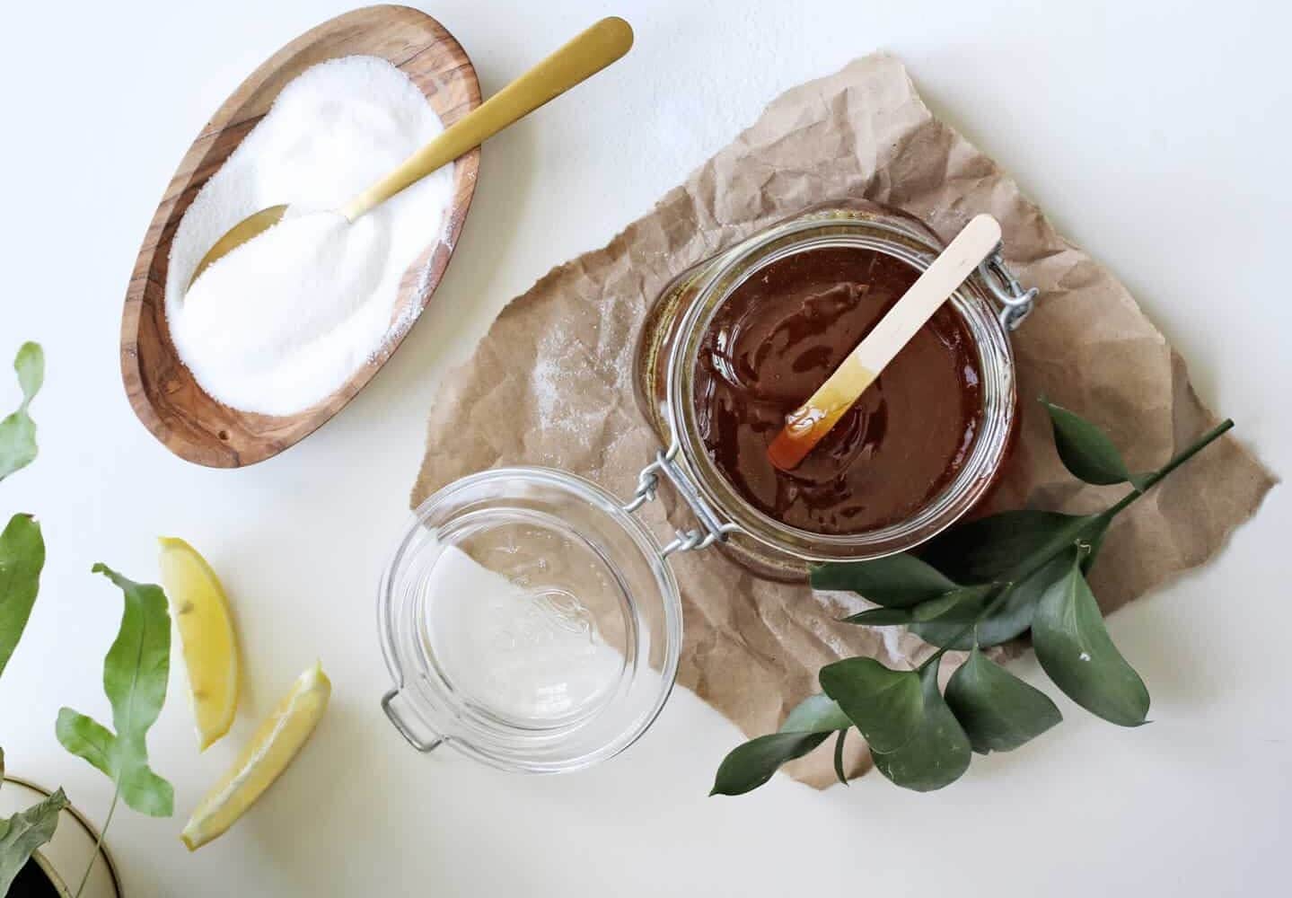 How to make sugar wax at home