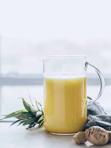 How to make tepache with pineapple