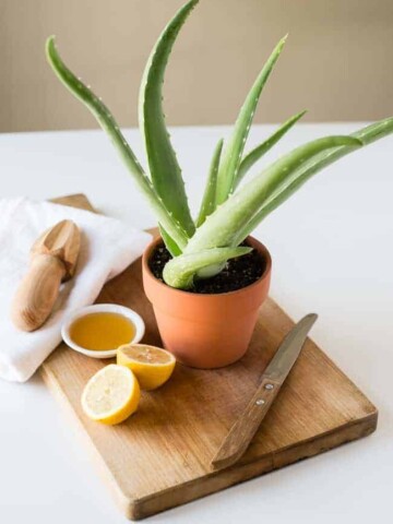 Aloe Vera Face Pack with Lemon | 