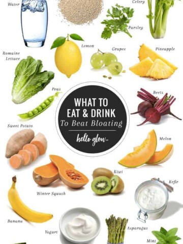 Best Foods to Beat Bloating - Homemade Glow