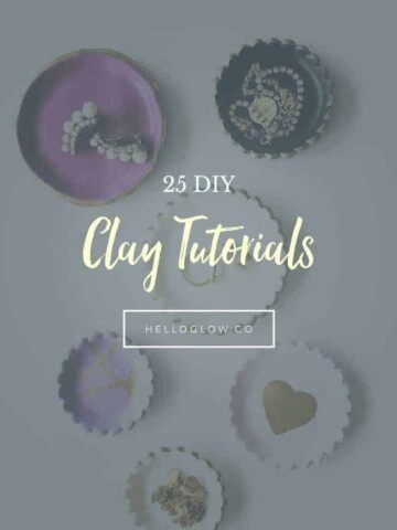 25 DIY Clay Tutorials - Homemade Glow