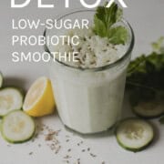 Detox kefir smoothie