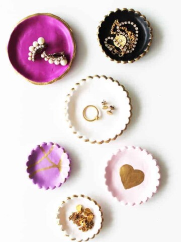Easy DIY Clay Jewelry Dish | 