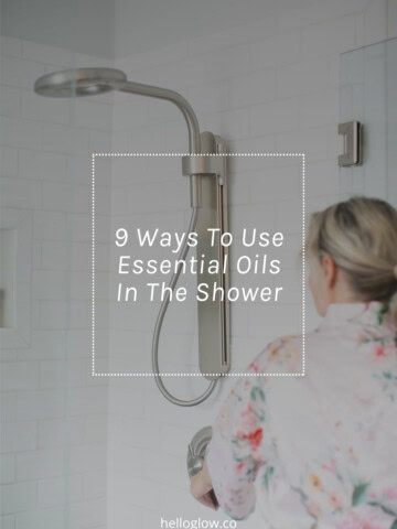 How to use essential oils in the shower