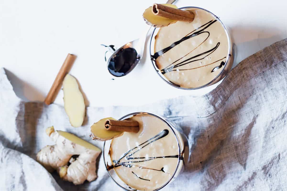 No Fruit Smoothies: Gingerbread smoothie