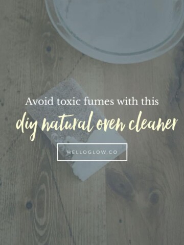 DIY natural oven cleaner - 