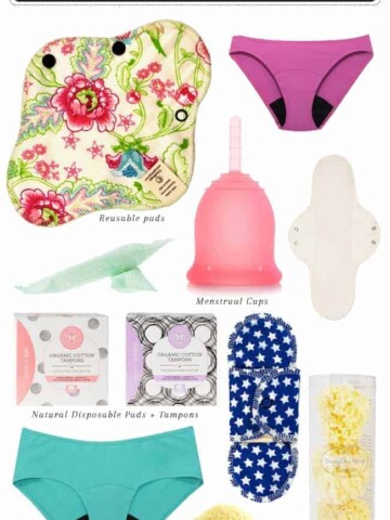 5 Natural Menstrual Products
