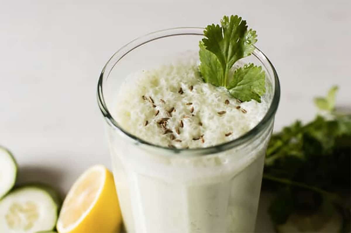 Probiotic no-fruit smoothie recipe
