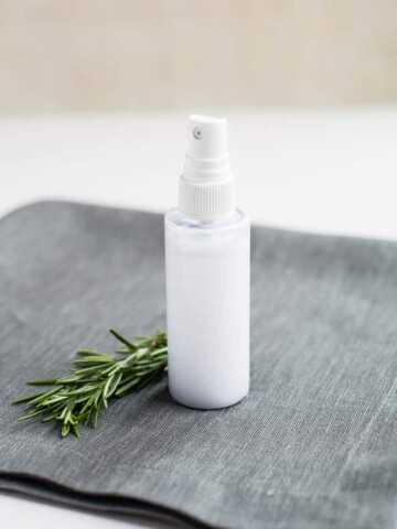 DIY Detangling Spray with Rosemary