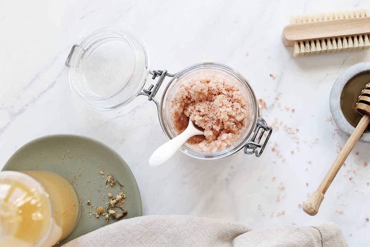 Beauty Made at Home: scalp scrub