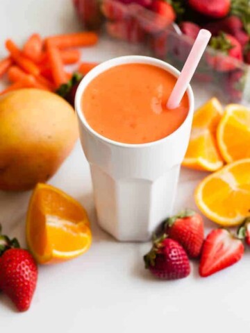 Glowing Skin Coconut Water Smoothie by Homemade Glow
