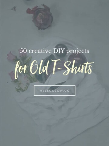 50 Creative DIY Projects for Old T-Shirts