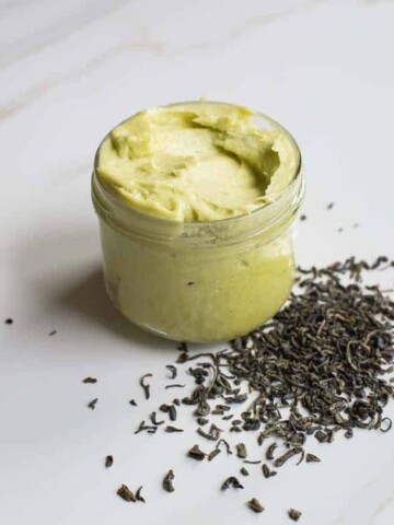 Green Tea Infused Coconut Oil | Homemade Glow